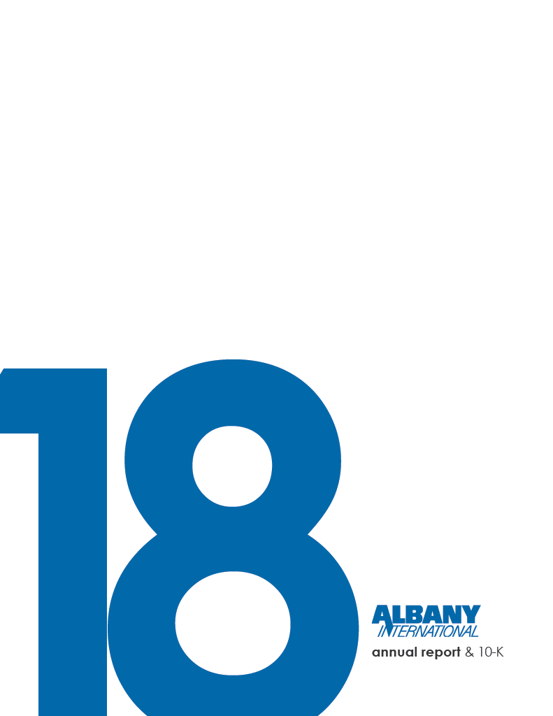 2018 Annual Report cover