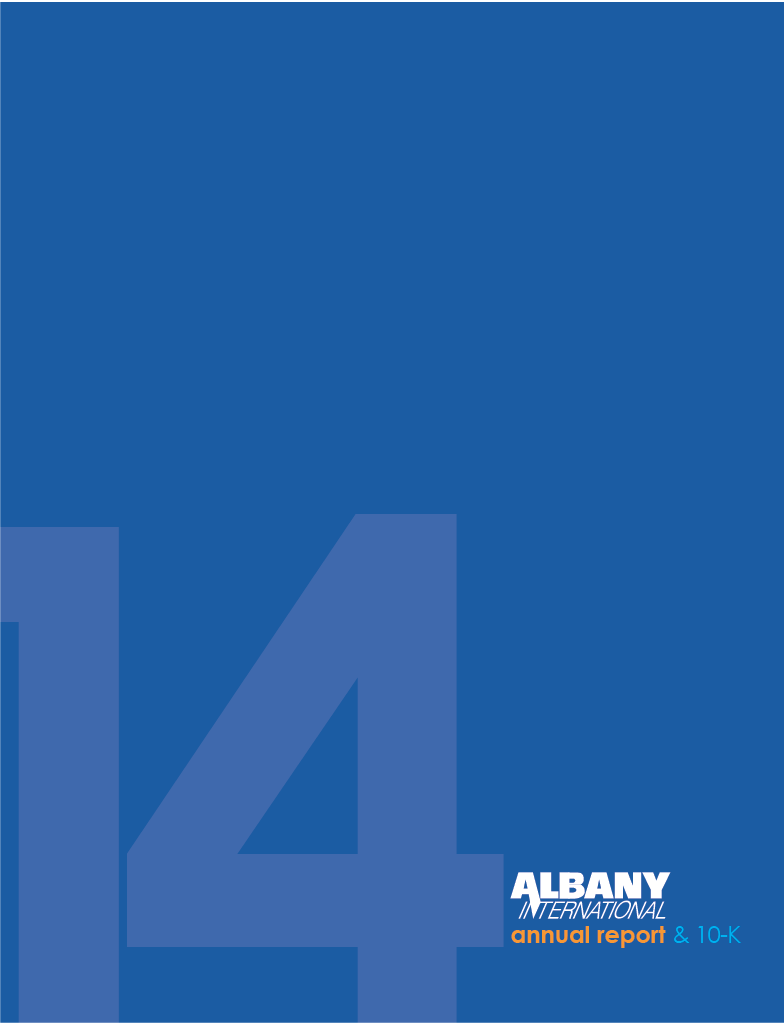 2014 Annual Report cover